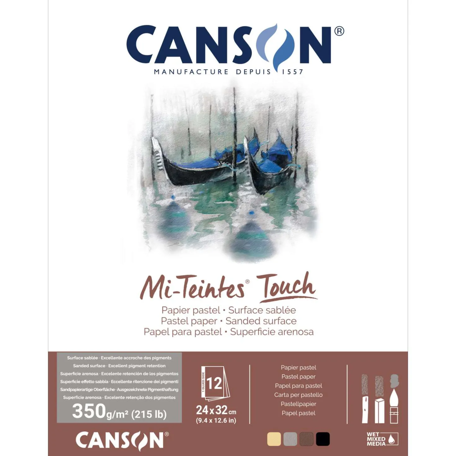 CANSON® Pastellblock Mi-Teintes® Touch