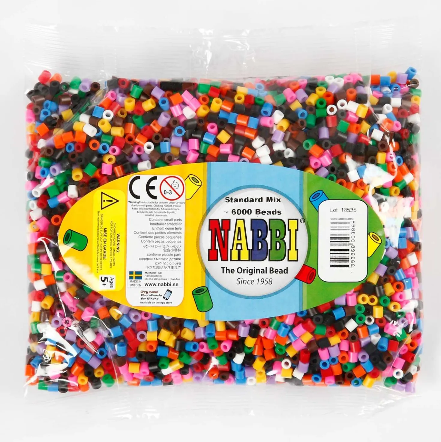 NABBI-Bügelperlen, medium