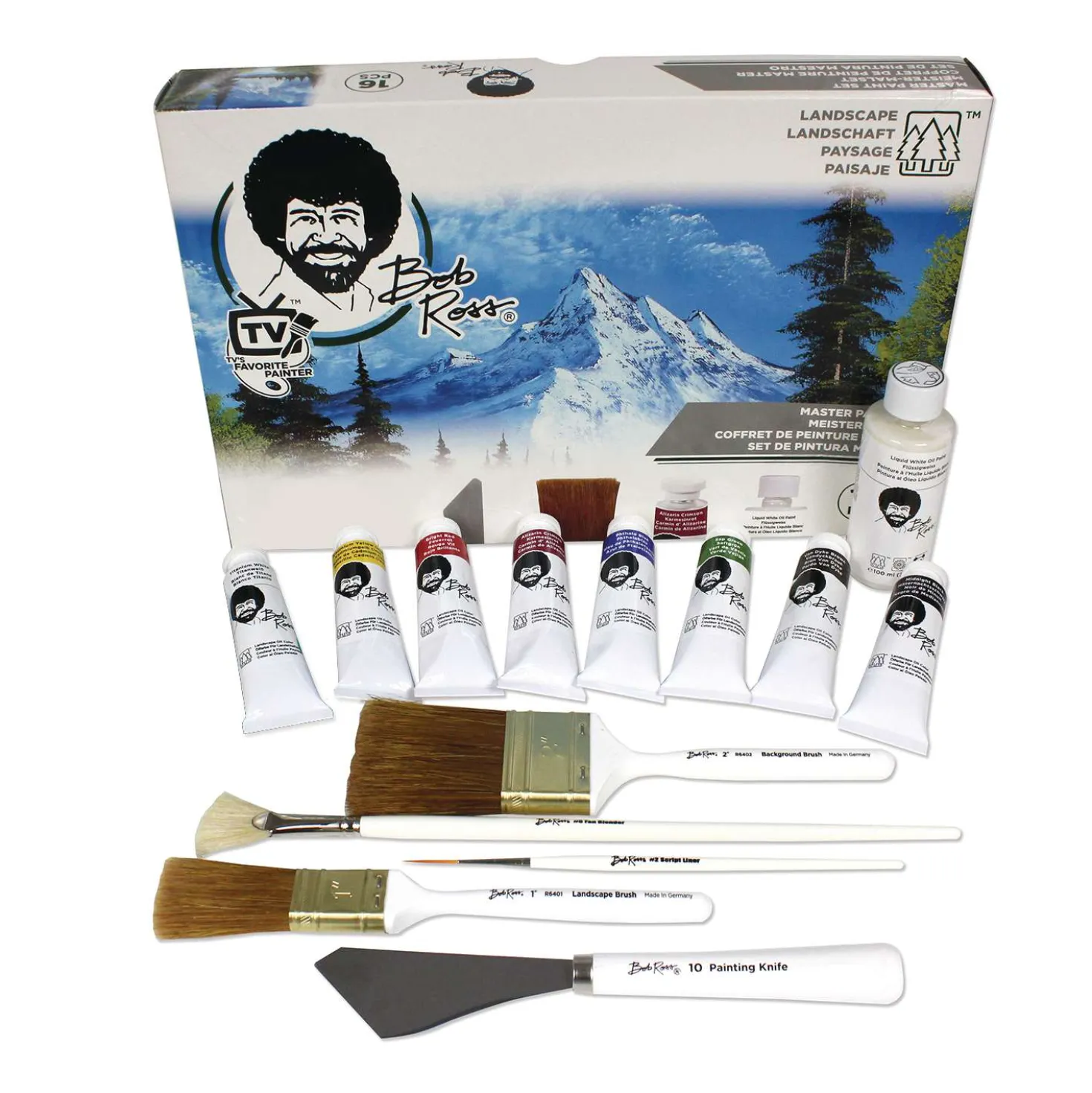 BOB ROSS® Master Mal-Set Ölfarben