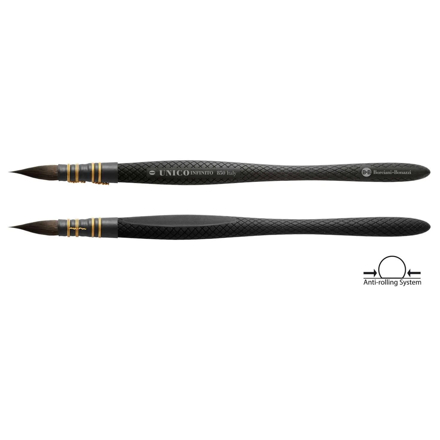 Borciani e Bonazzi Serie 850 UNICO INFINITO Aquarellpinsel, rund