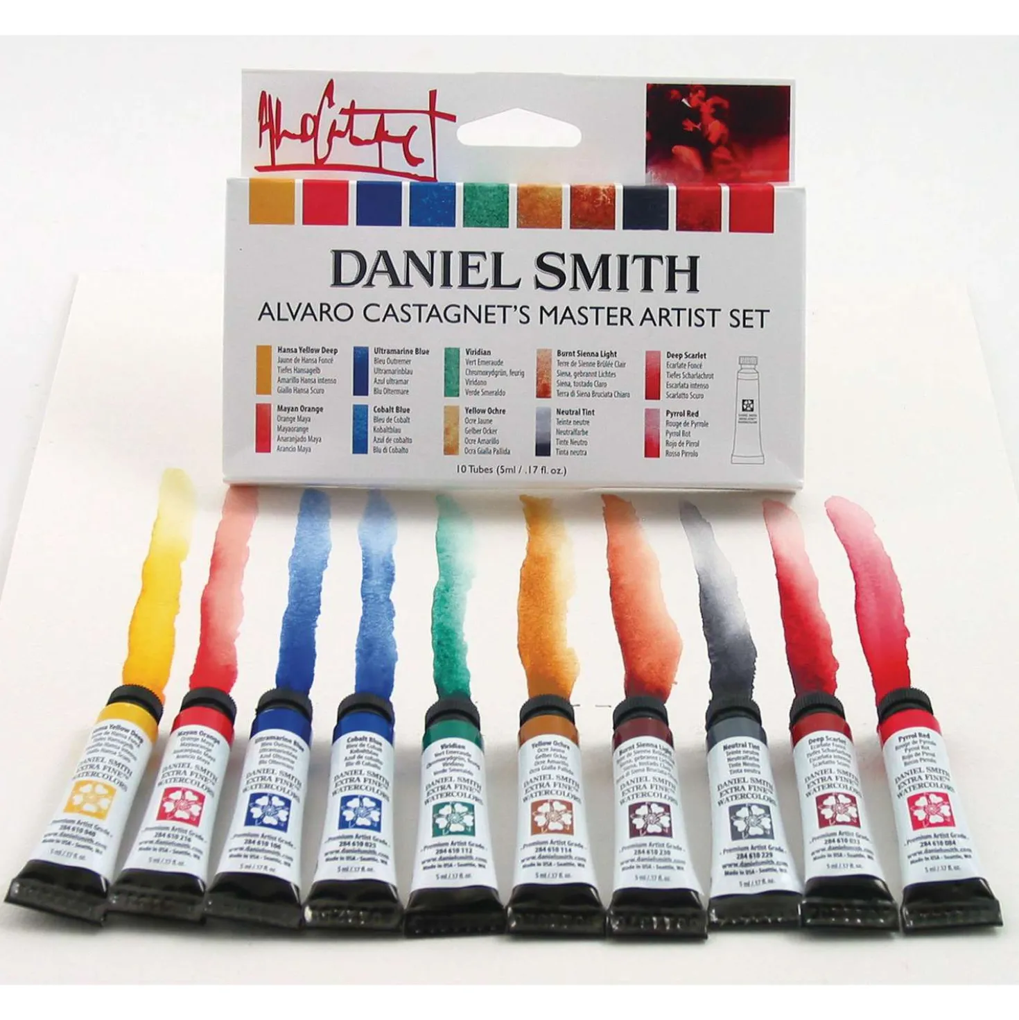 DANIEL SMITH Extrafeine Aquarellfarben „Alvaro Castagnet“ Set
