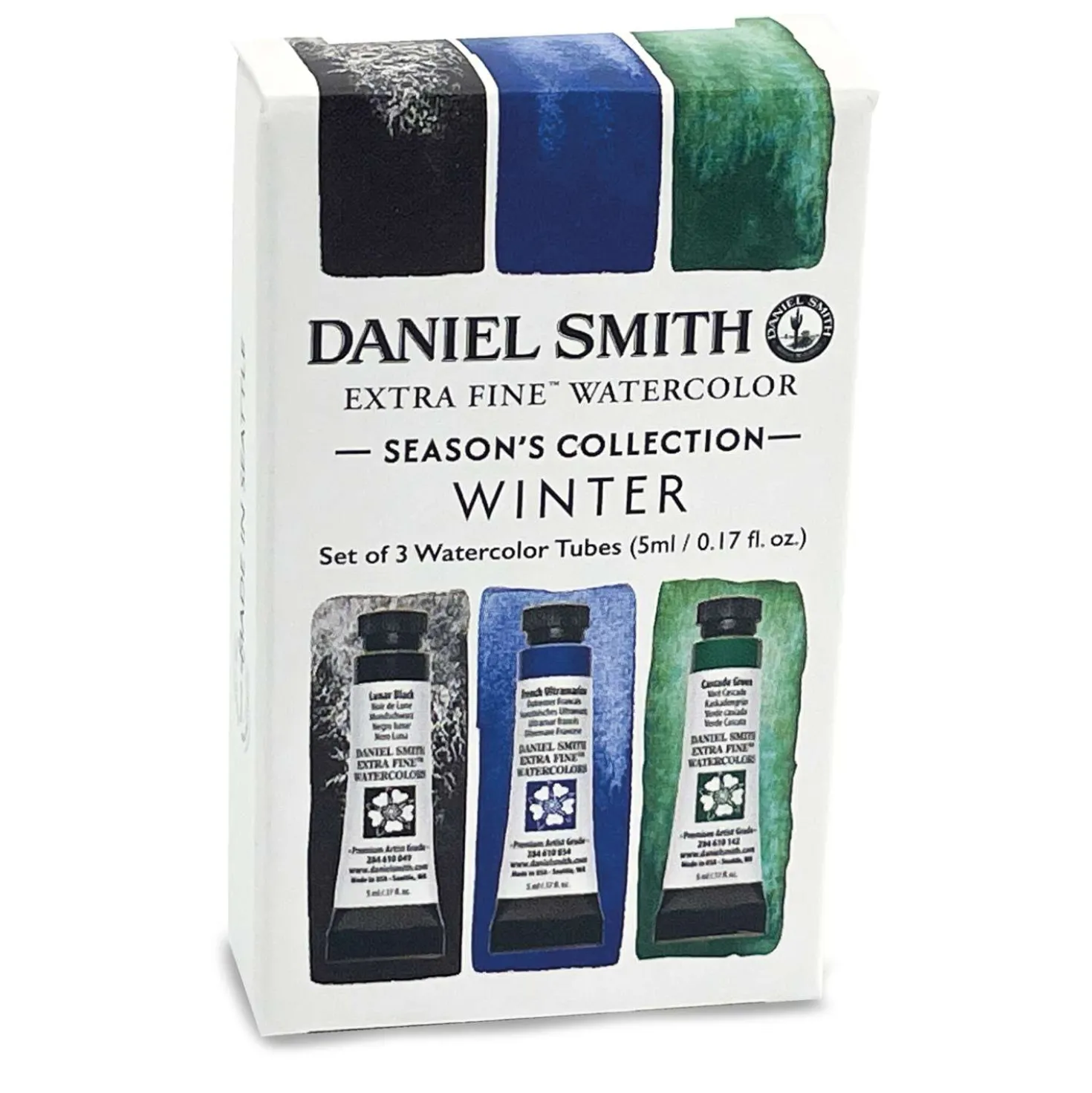 DANIEL SMITH Watercolor Set, 3 × 5 ml