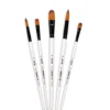 DARWI® FOR YOU Pinselset, 5 Acrylpinsel mit synthetischen Borsten (Mittel I)