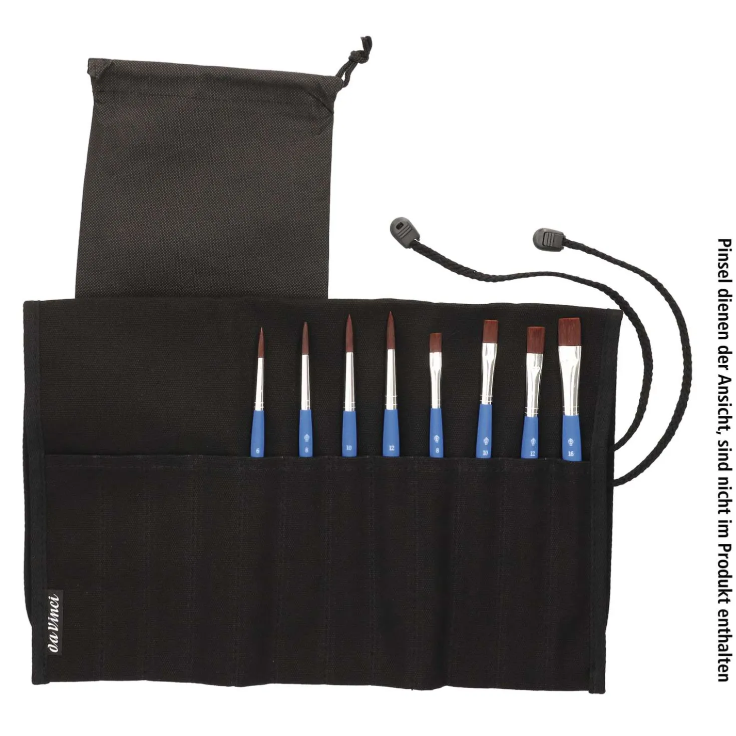 da Vinci Baumwolltasche für Pinsel, Serie 4064E