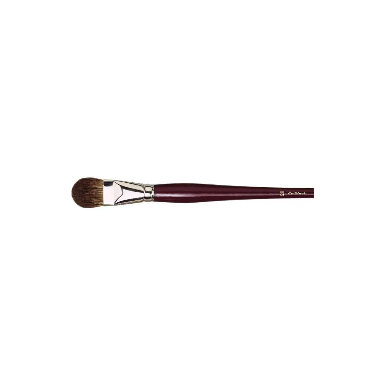 da Vinci BLACK SABLE Serie 1845, Katzenzungenfaçon Iltis-Ölmalpinsel