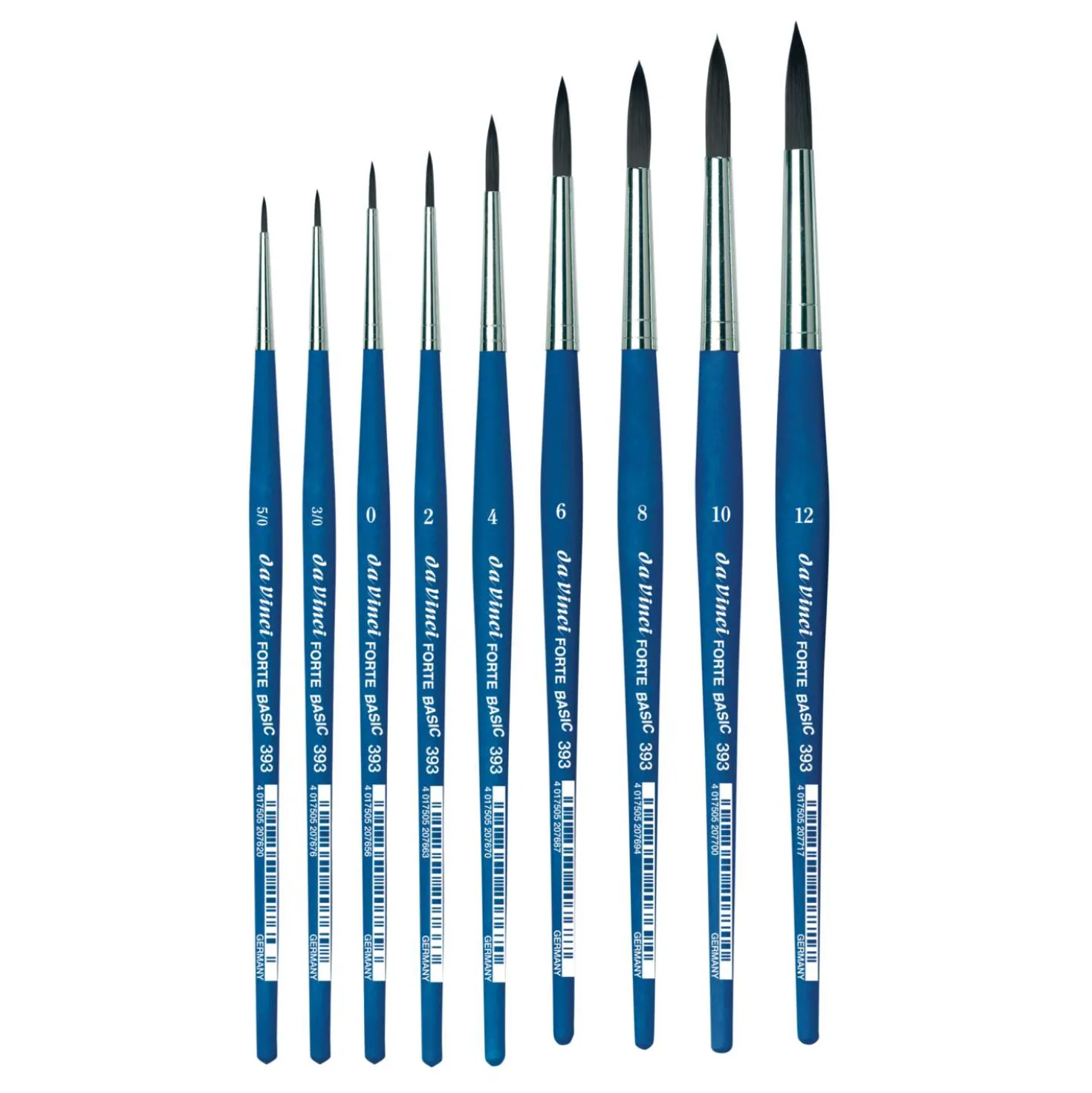 da Vinci FORTE BASIC, Serie 393, rund Acrylmalpinsel