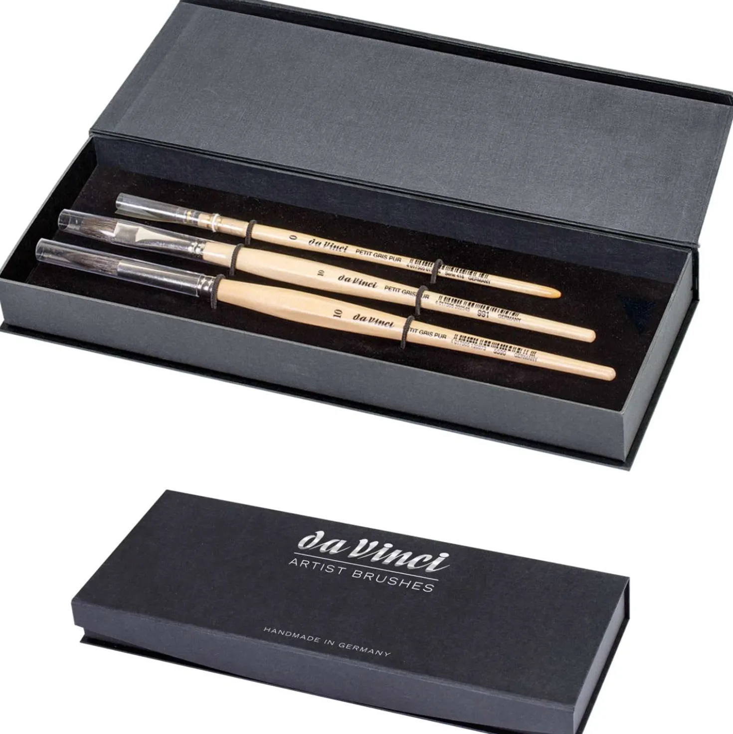 da Vinci PETIT GRIS PUR Aquarellpinselset Serie 4251, Geschenkbox