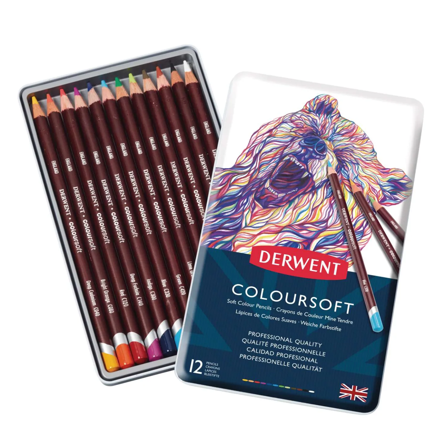 DERWENT Coloursoft Künstler-Farbstift, Sets
