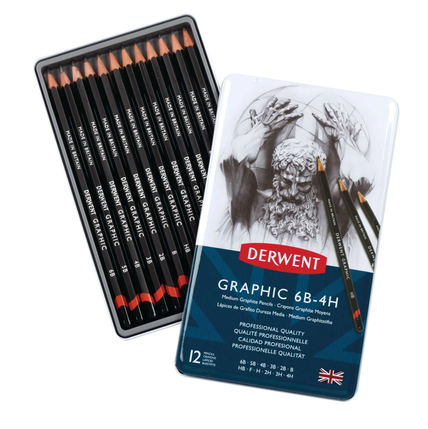 DERWENT GRAPHIC Bleistift-Sets