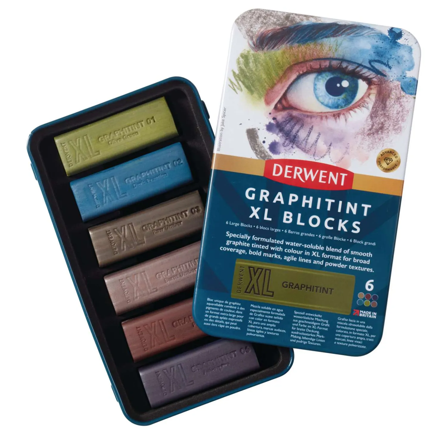 DERWENT Graphitint XL Blocks Set