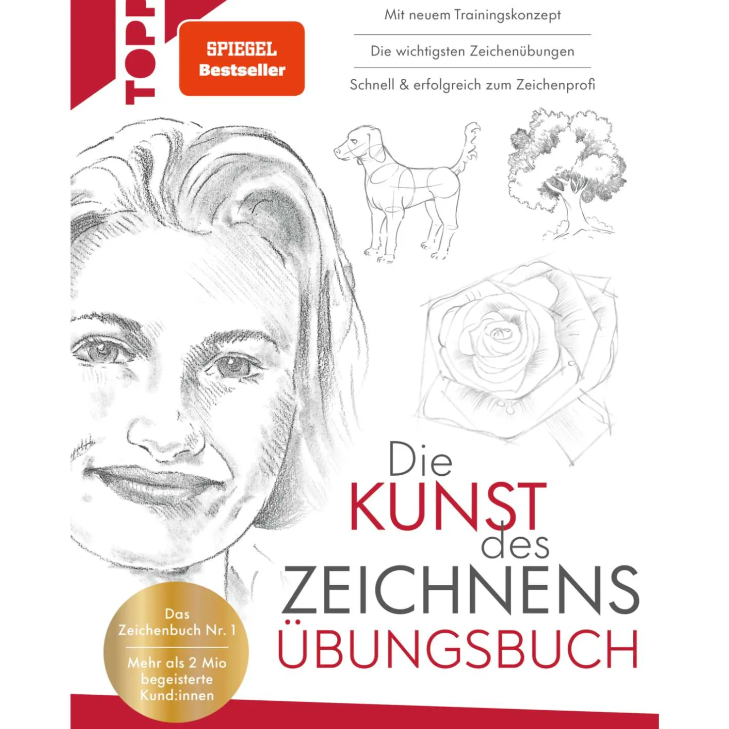 Die Kunst des Zeichnens - Übungsbuch
