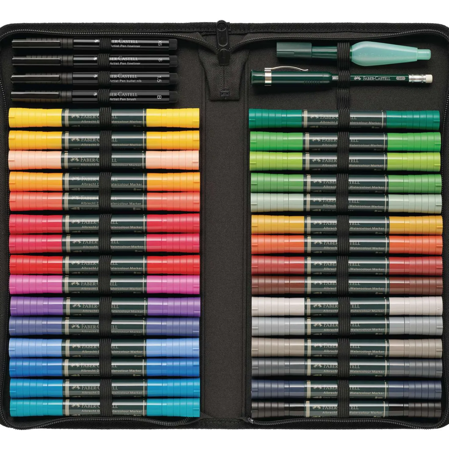 FABER-CASTELL Albrecht Dürer Aquarellmarker Zipper-Etui