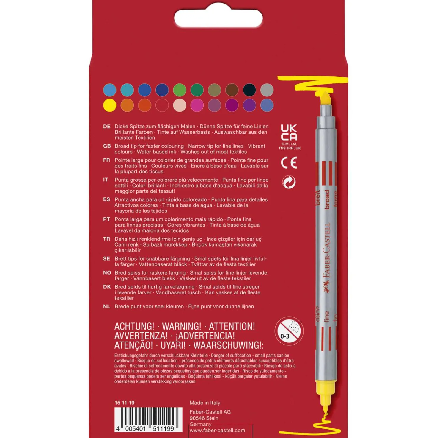 FABER-CASTELL Doppelfasermaler, Sets