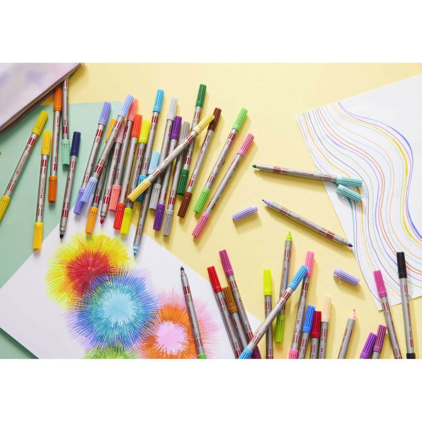 FABER-CASTELL Doppelfasermaler, Sets