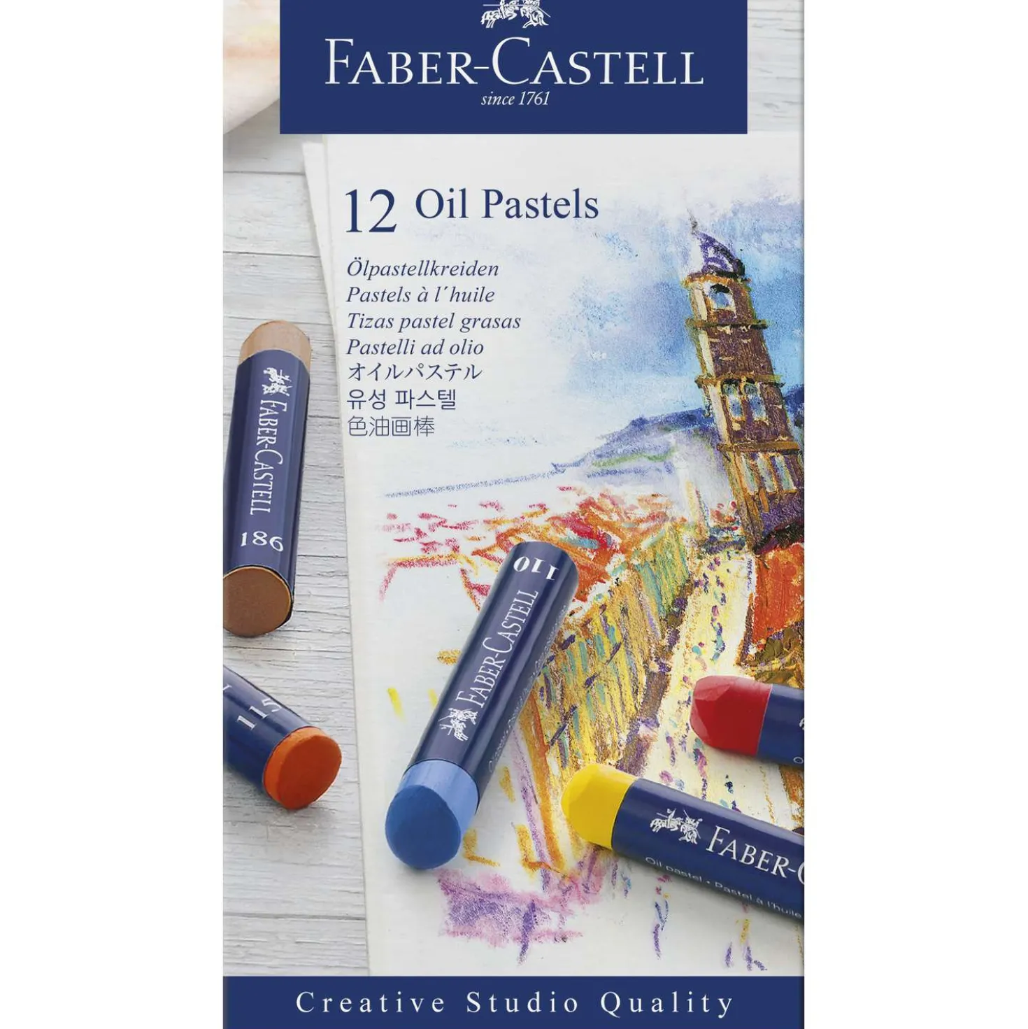 FABER-CASTELL Ölpastellkreide STUDIO QUALITY, Sets