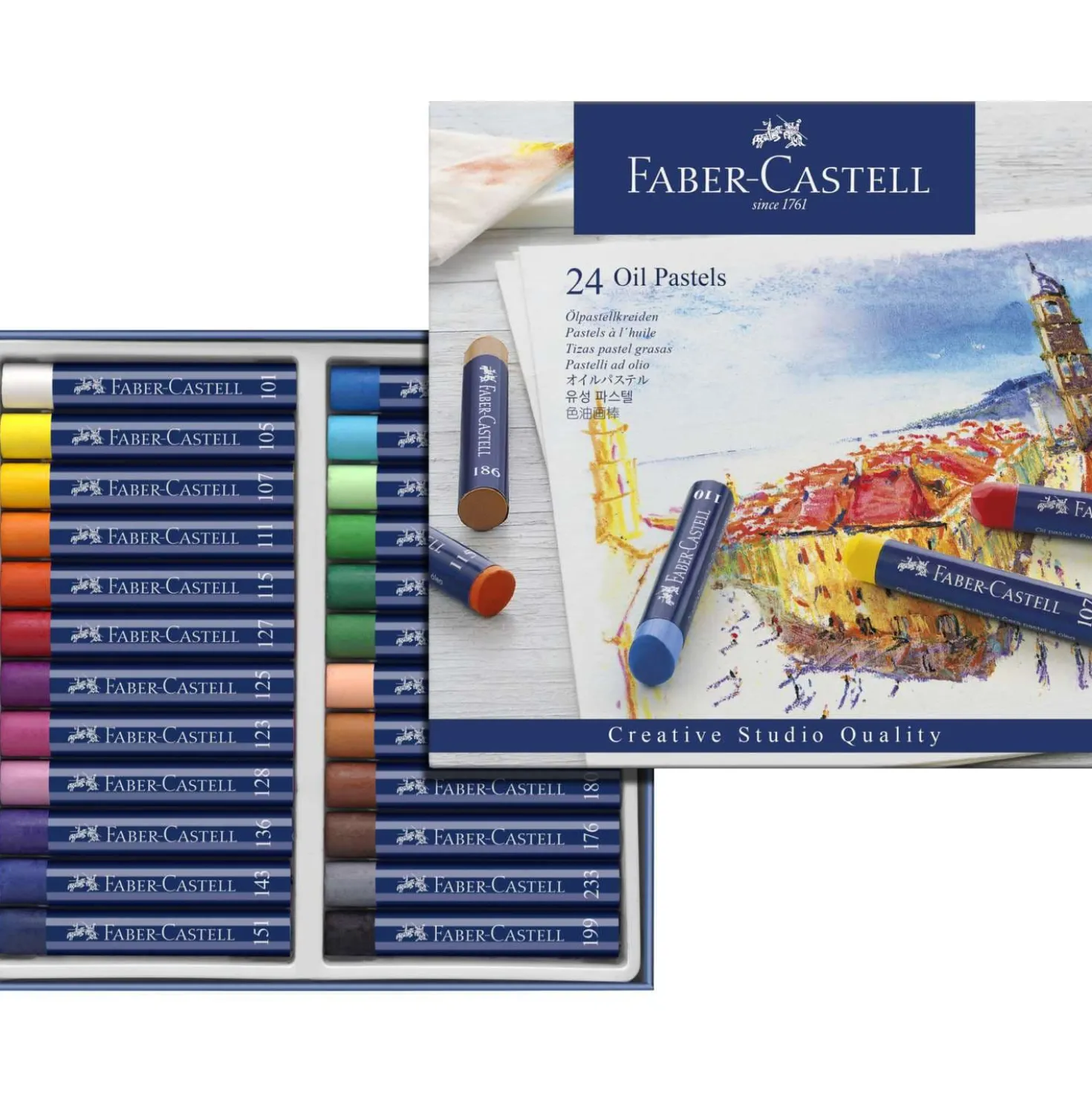 FABER-CASTELL Ölpastellkreide STUDIO QUALITY, Sets
