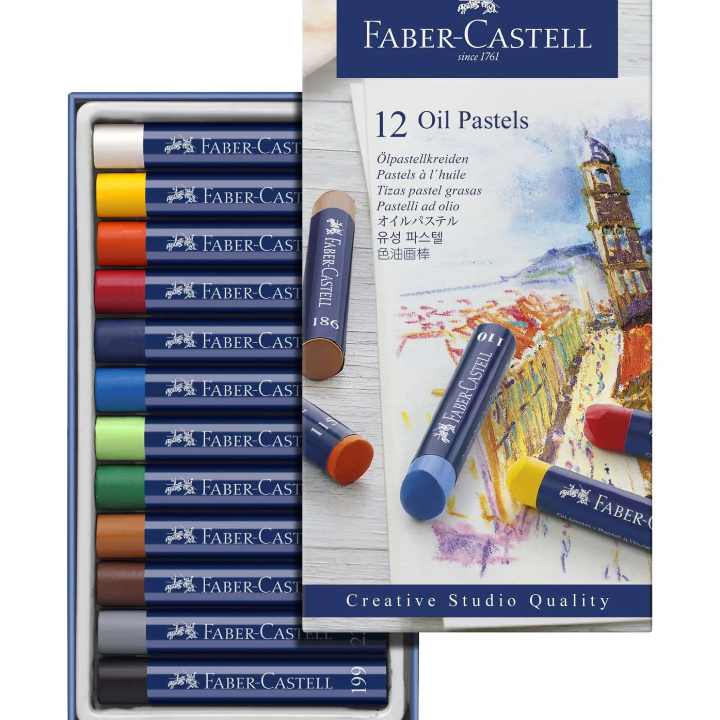 FABER-CASTELL Ölpastellkreide STUDIO QUALITY, Sets