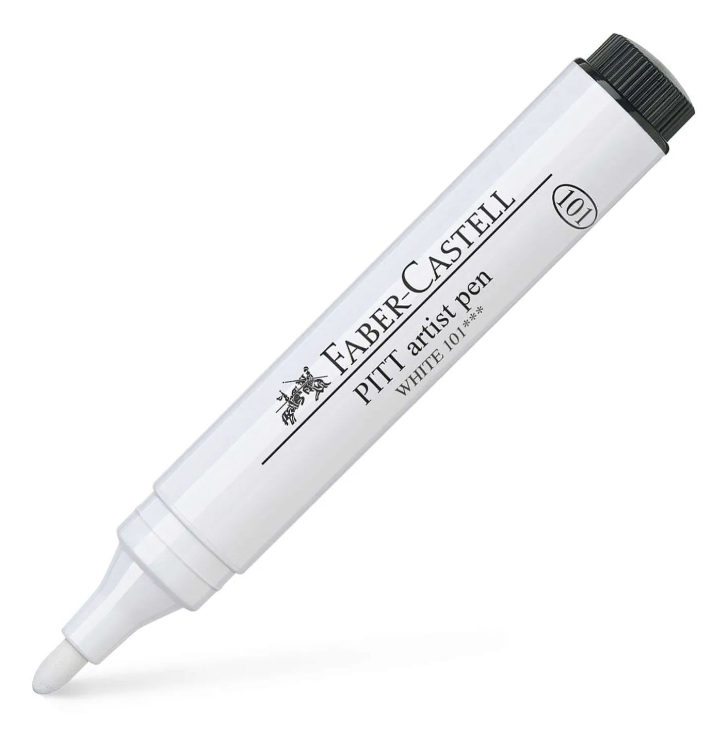 FABER-CASTELL Pitt® artist pen Tuschestift weiß, einzeln