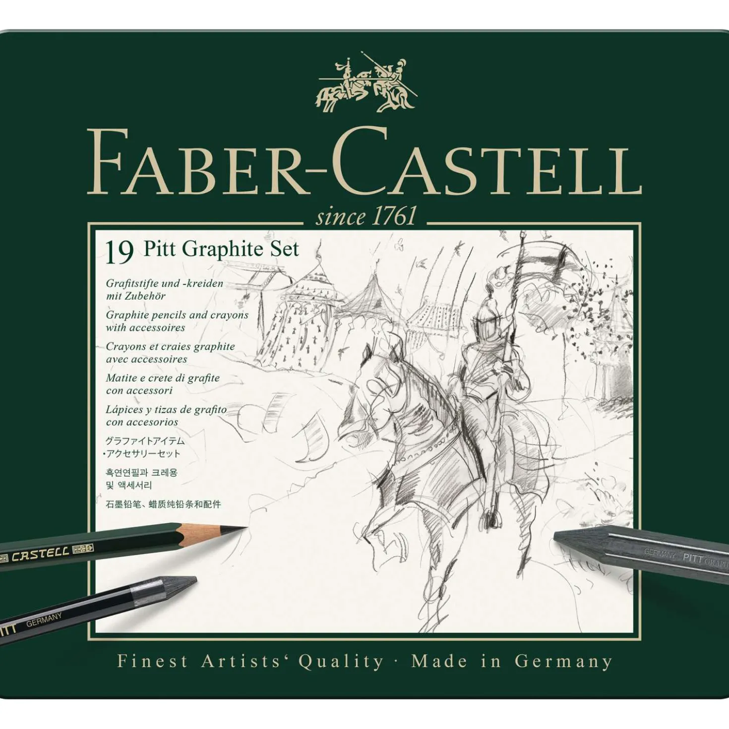 FABER-CASTELL PITT Graphite-Set medium