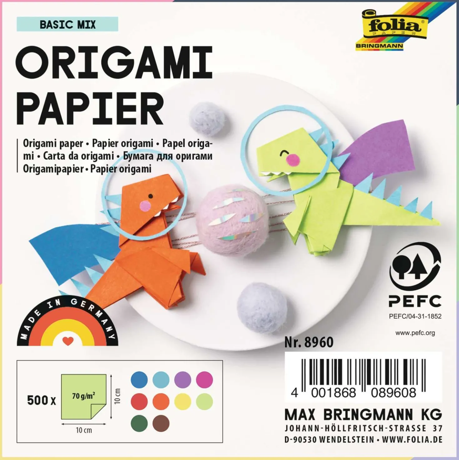 FOLIA® Origami-Faltblätter