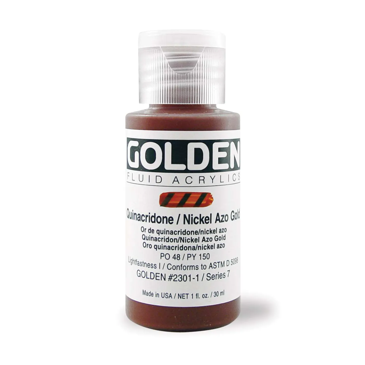 GOLDEN FLUID ACRYLICS Acrylfarbe, einzeln