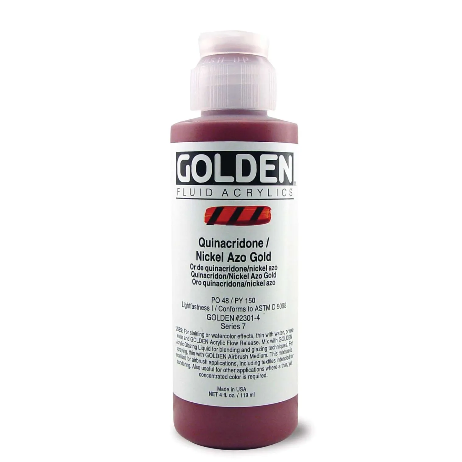 GOLDEN FLUID ACRYLICS Acrylfarbe, einzeln