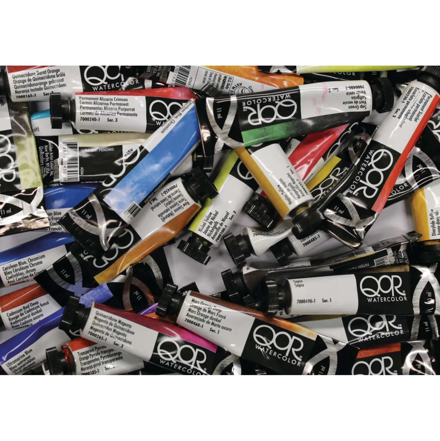 GOLDEN QoR Aquarell-Sets, Tuben