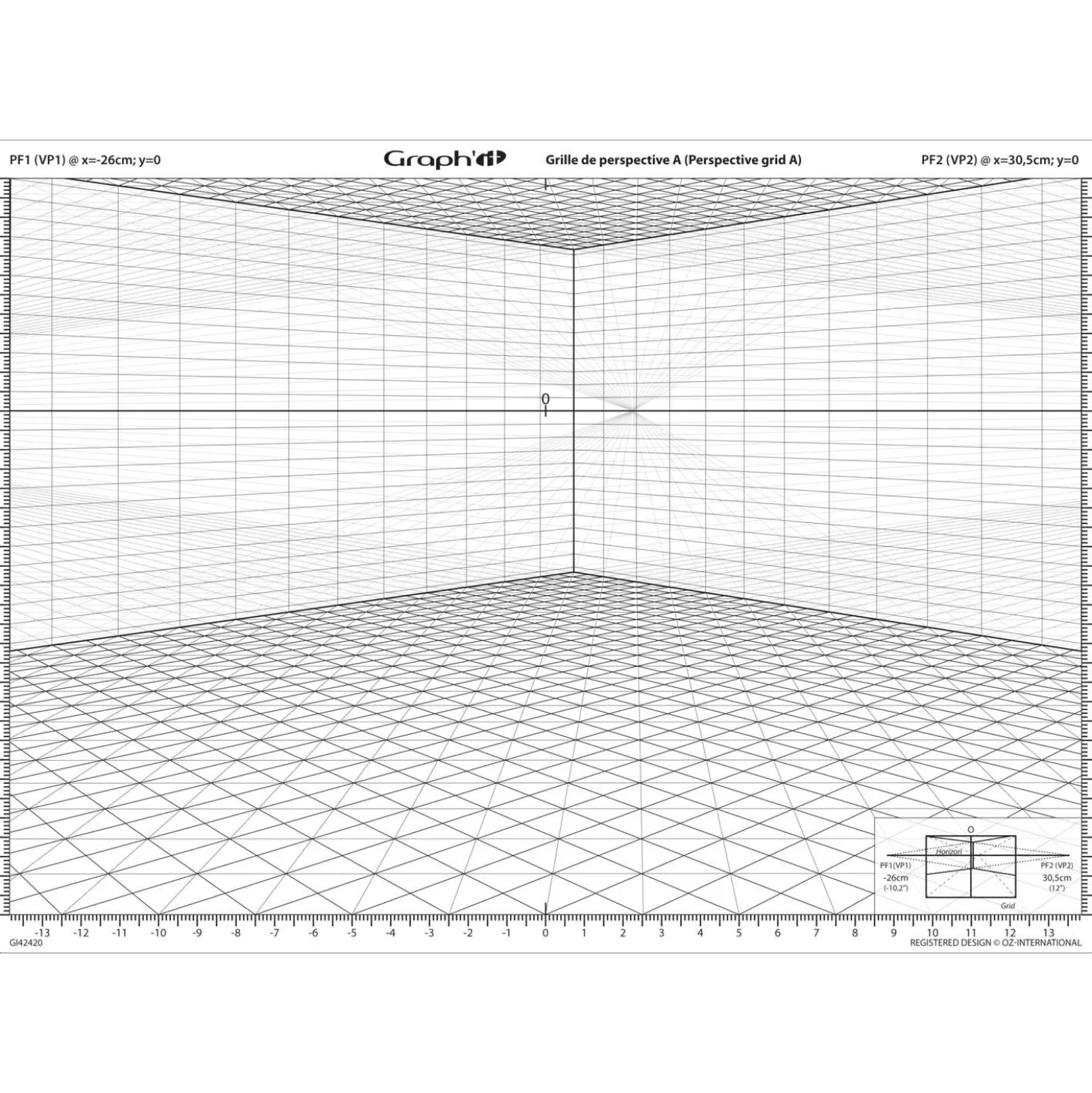 Graph'it Perspektiv-Raster