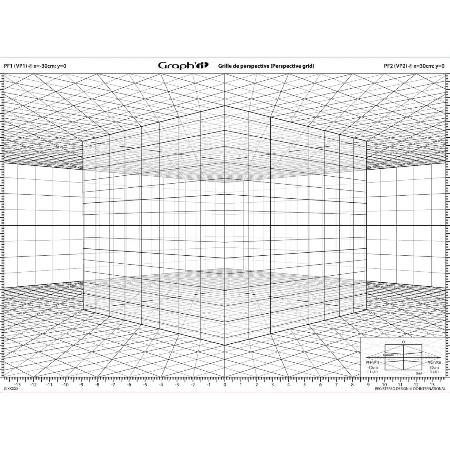 Graph'it Perspektiv-Raster