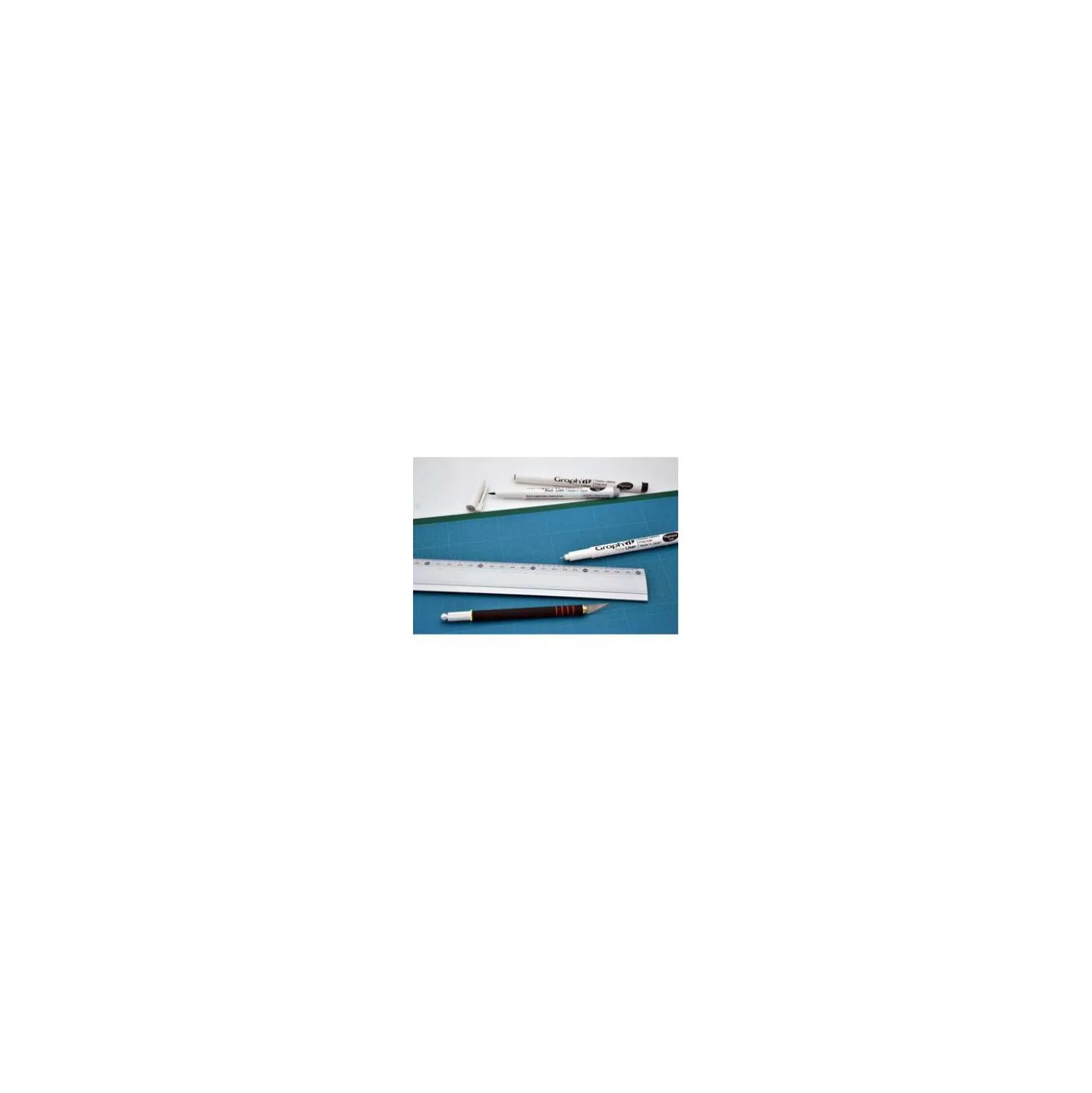GRAPHOPLEX Aluminium-Lineal