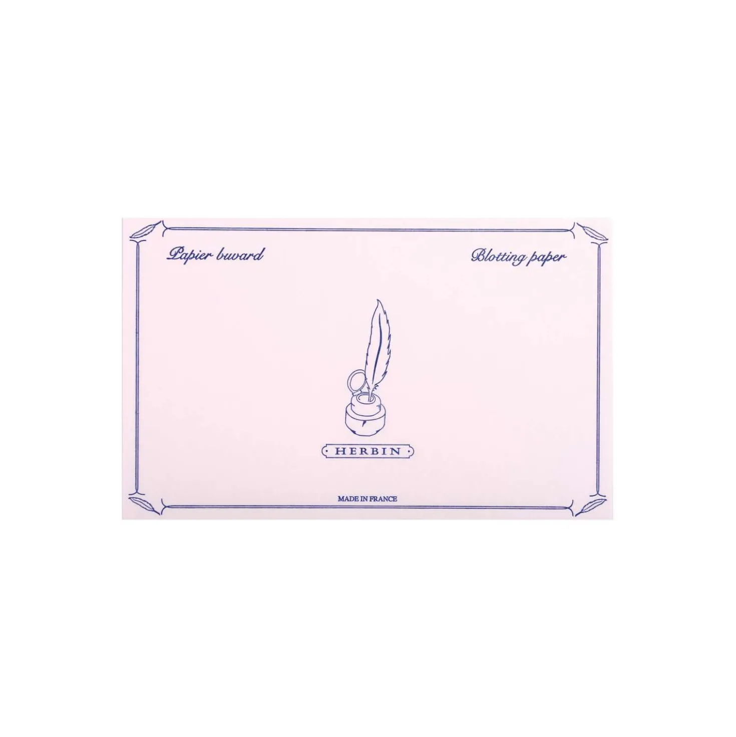 HERBIN Löschpapier 10er-Packung, rosa