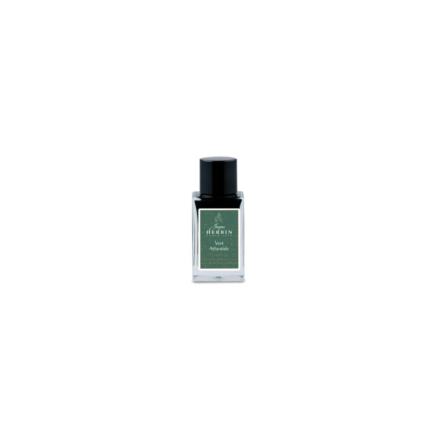 Jacques HERBIN 350 Anniversary Schreibtinte Vert Atlantide, 15 ml Glasflakon