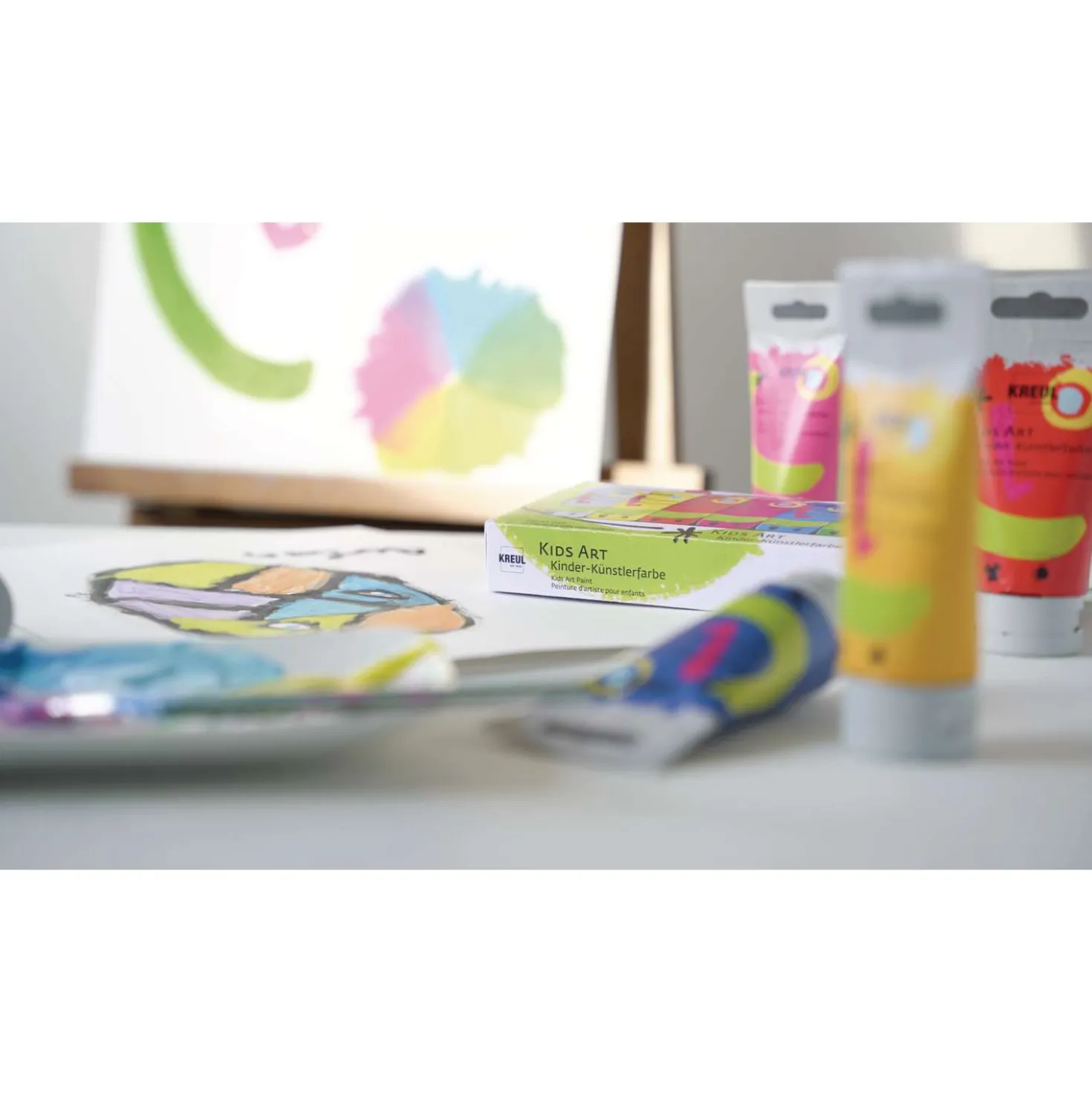 KREUL KIDS ART Kinder-Künstlerfarbe, 8er-Set