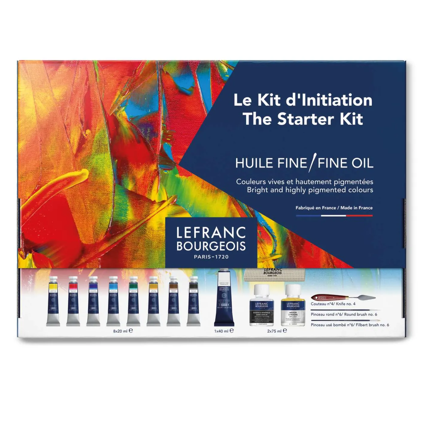 LEFRANC & BOURGEOIS feine Ölfarbe „The Starter Kit“-Set