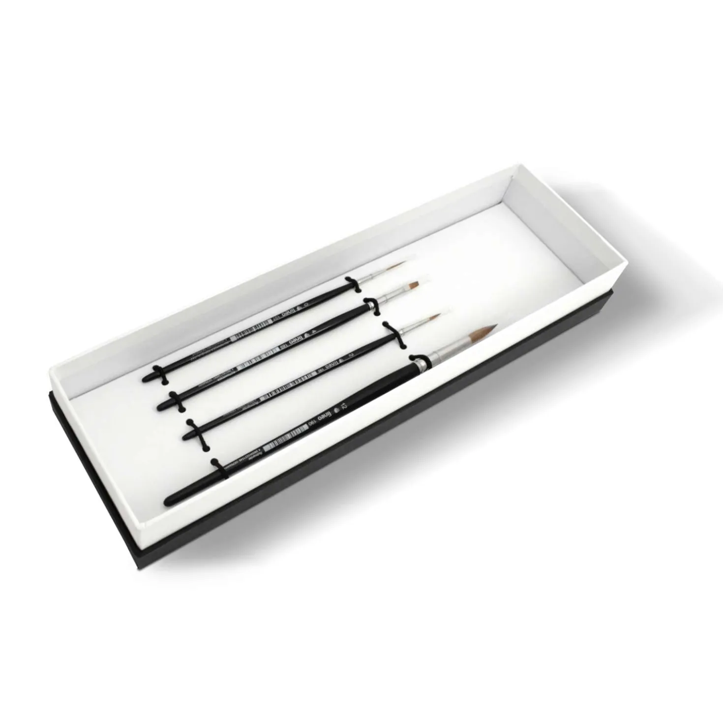 lineo Geschenkset Aquarellpinsel 1, Rotmarderhaar