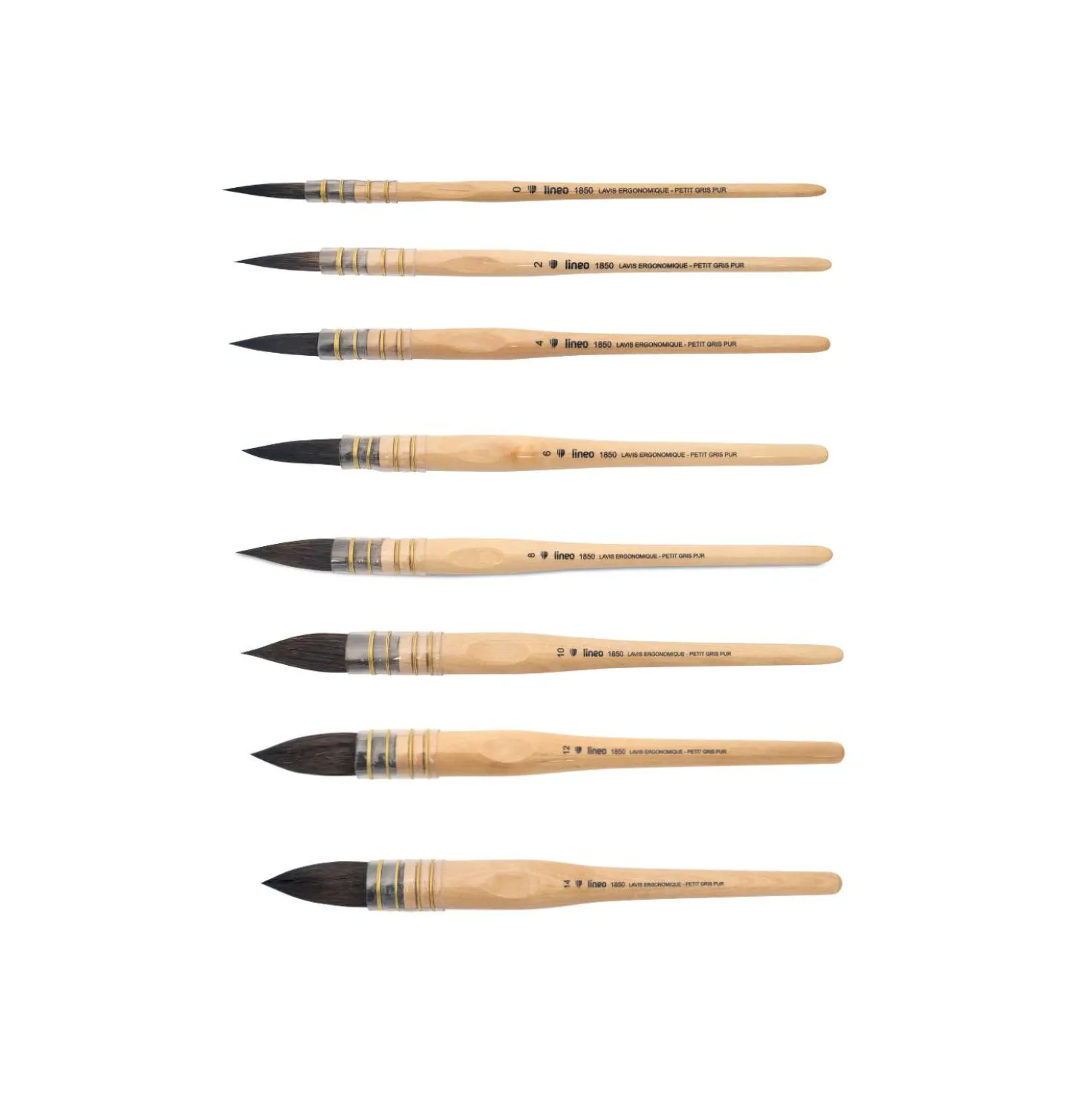 lineo Serie 1850 Verwaschpinsel, Fehhaar