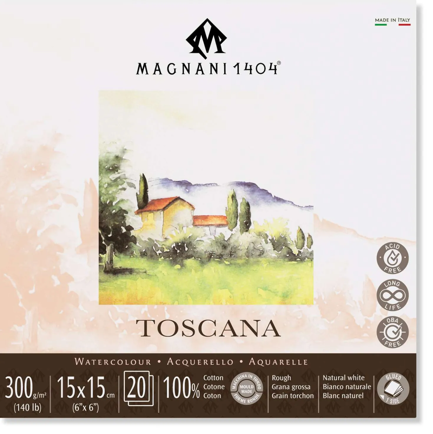 MAGNANI 1404® TOSCANA Aquarellpapier