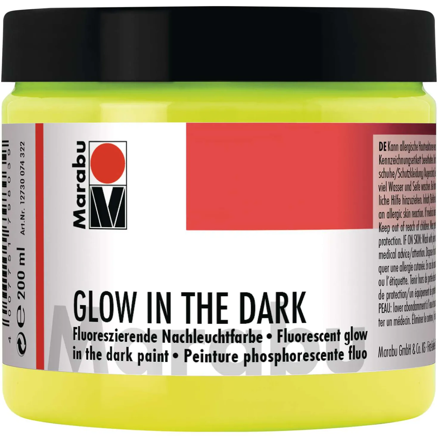 MARABU GLOW IN THE DARK Nachleuchtfarbe