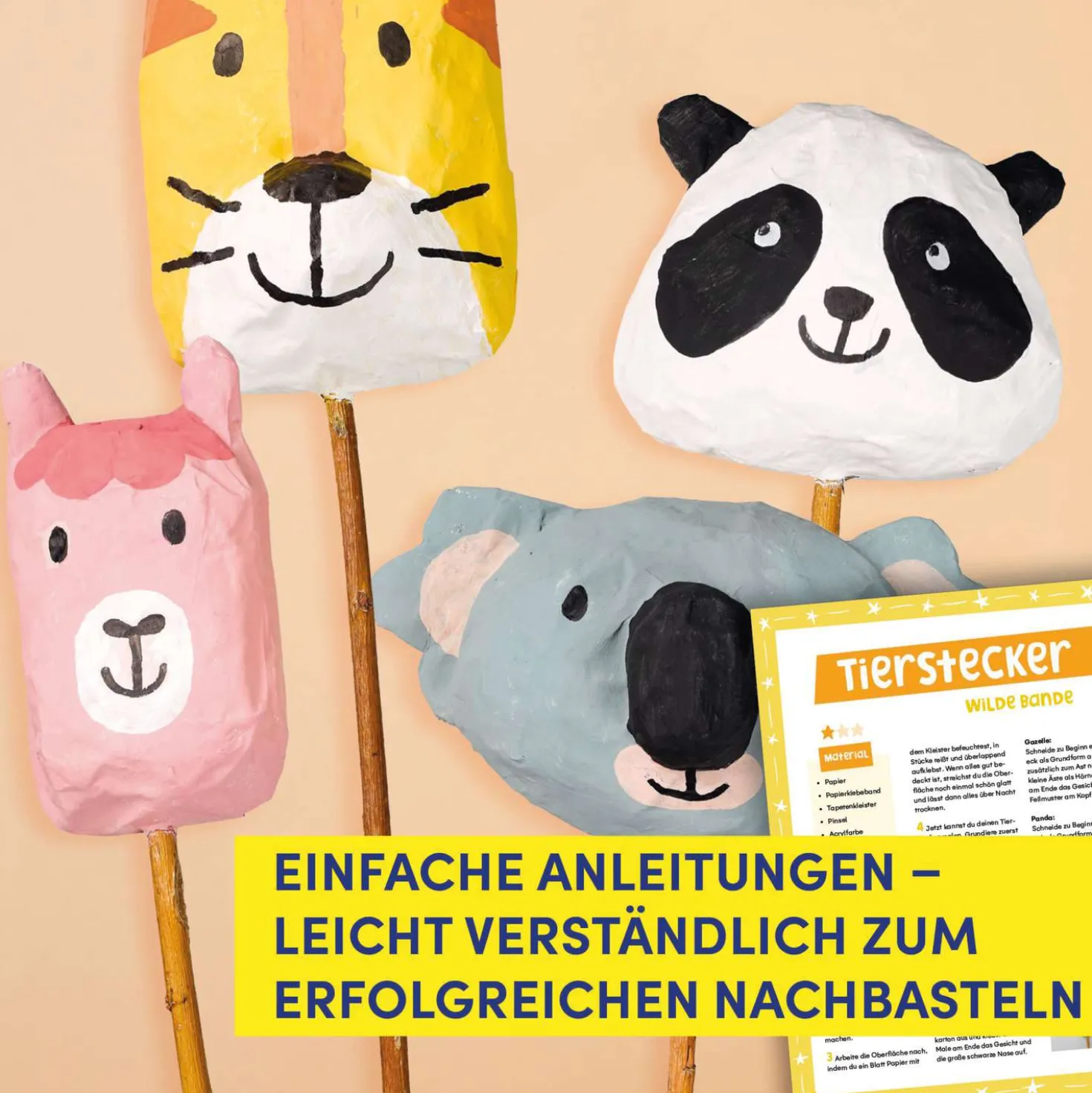 Mein großes Bastelbuch durchs Jahr