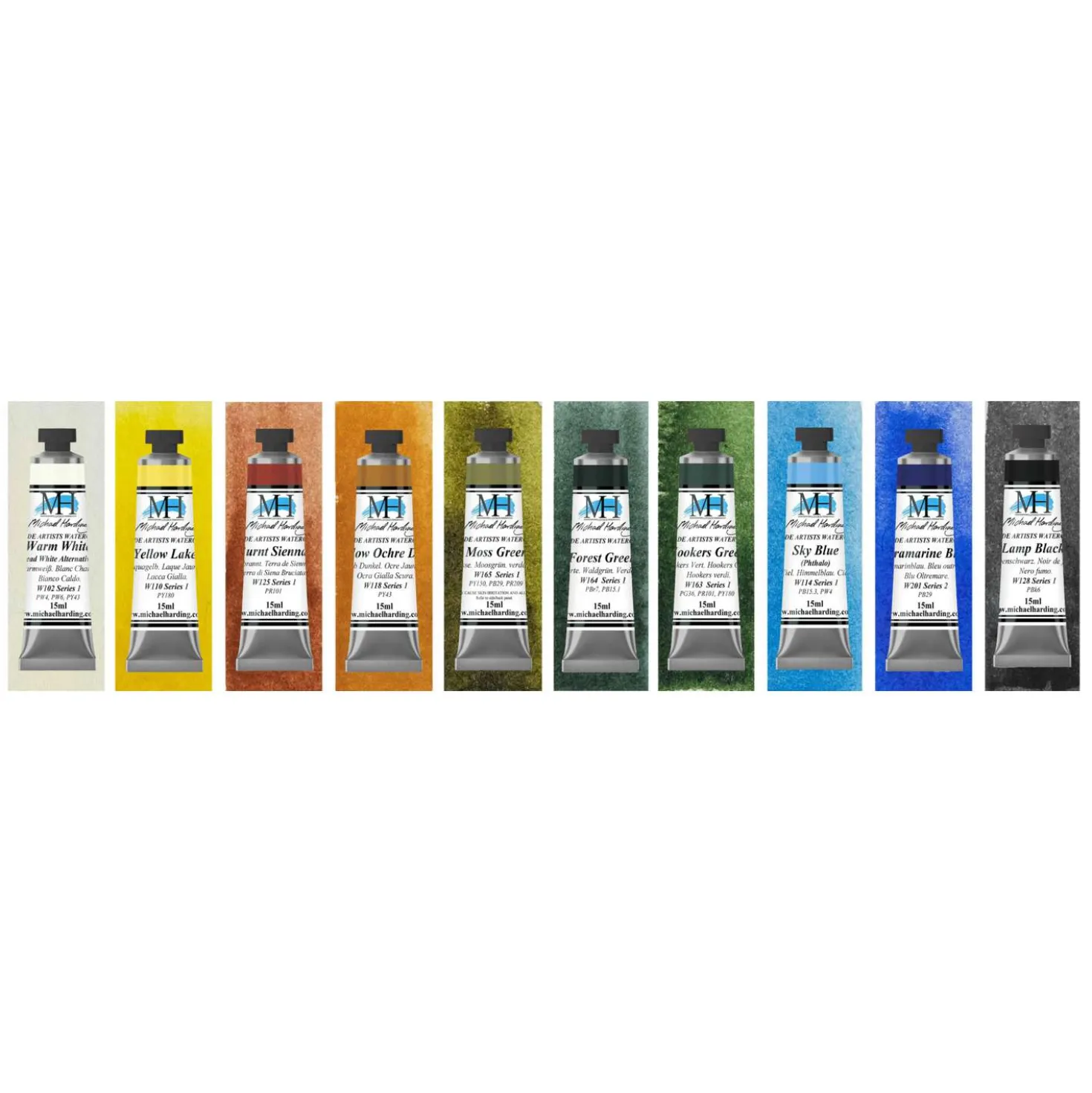 MICHAEL HARDING Aquarellfarbe-Sets