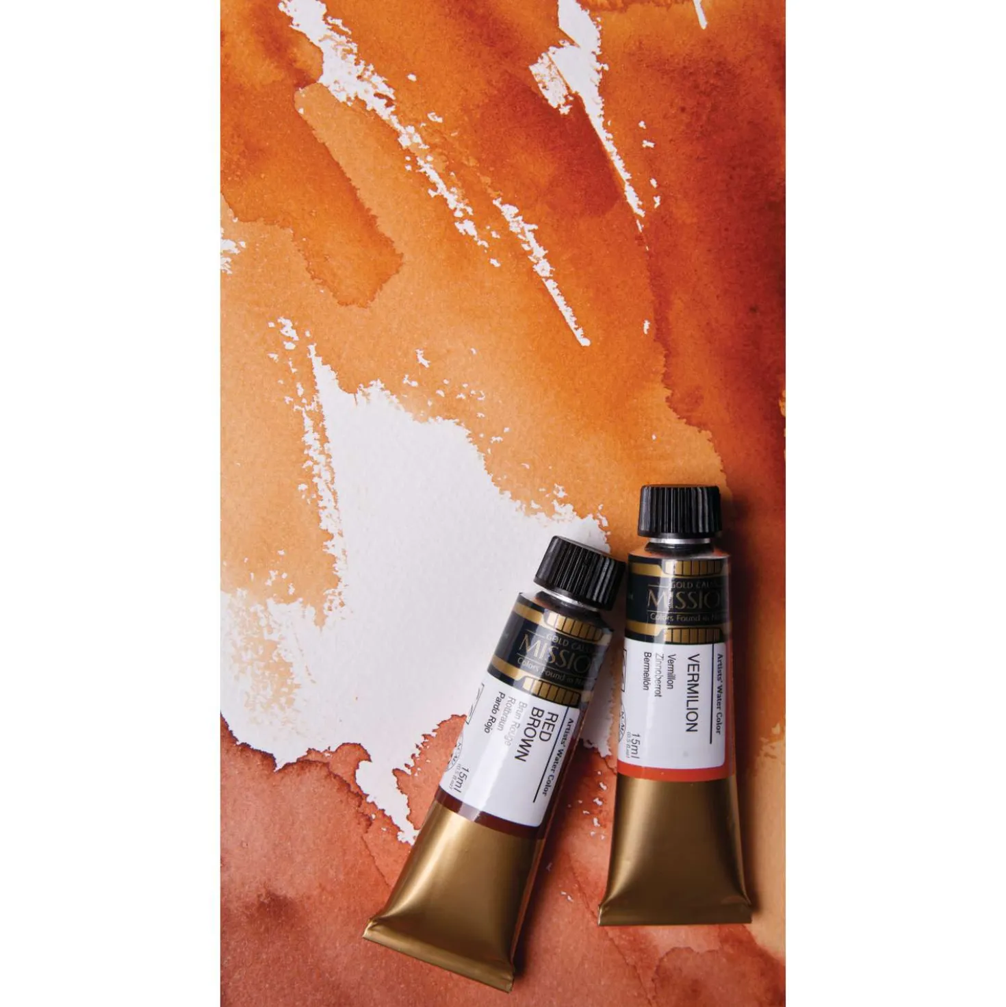 MIJELLO MISSION Gold Aquarellfarben-Set