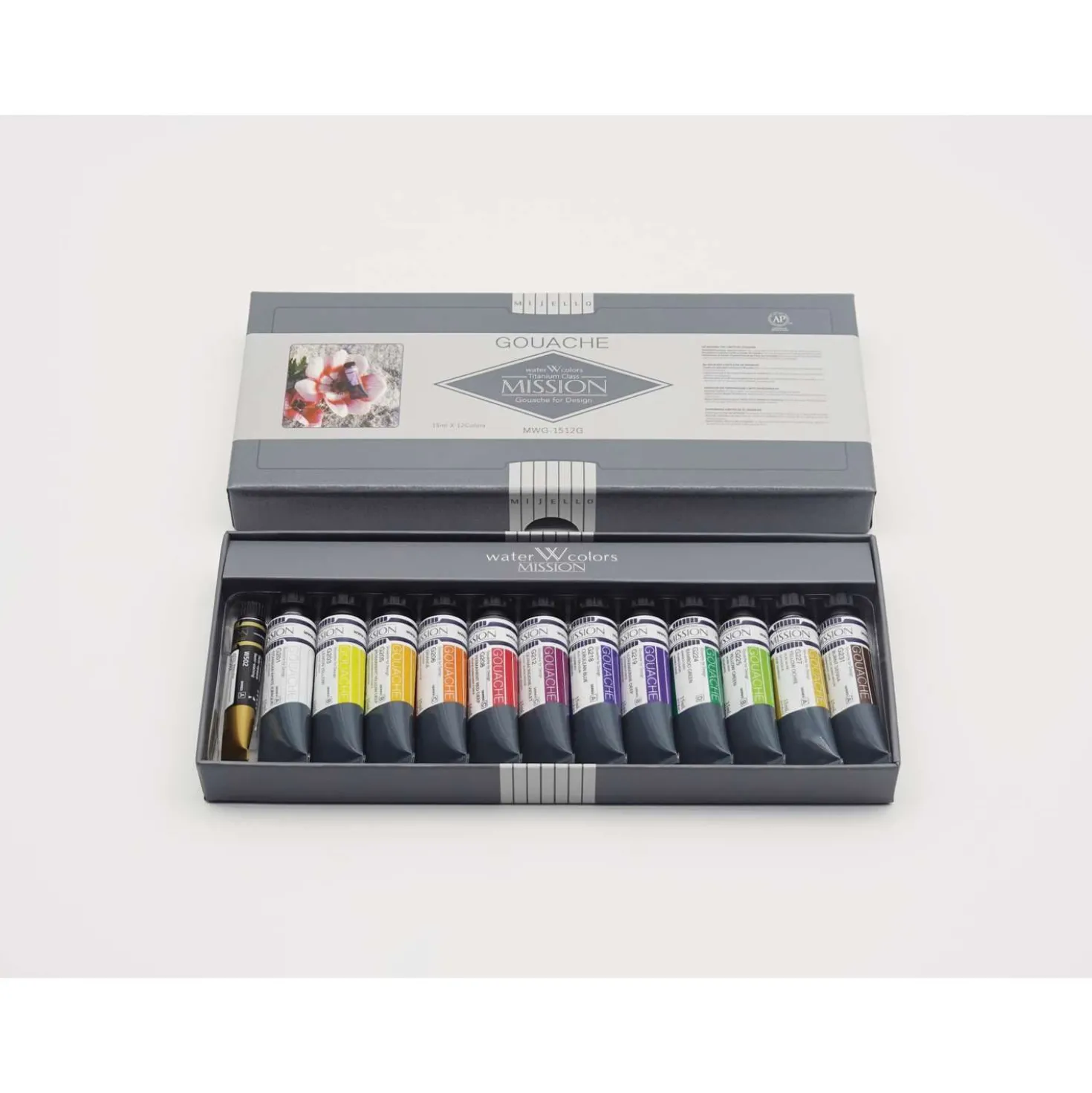 MIJELLO MISSION Titanium Class Gouache Sets