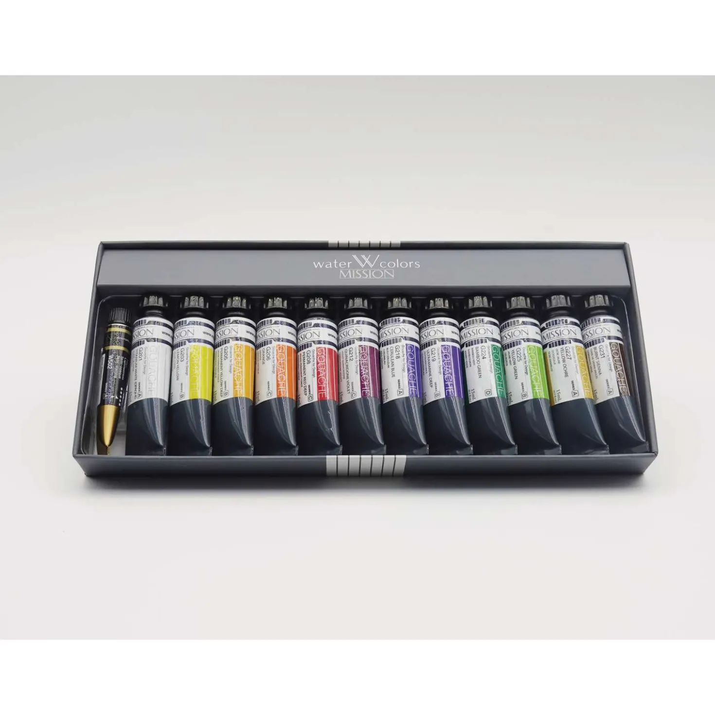 MIJELLO MISSION Titanium Class Gouache Sets
