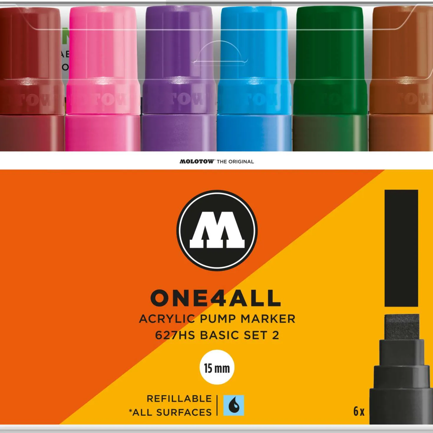 MOLOTOW™ ONE4ALL 6er-Sets 627HS