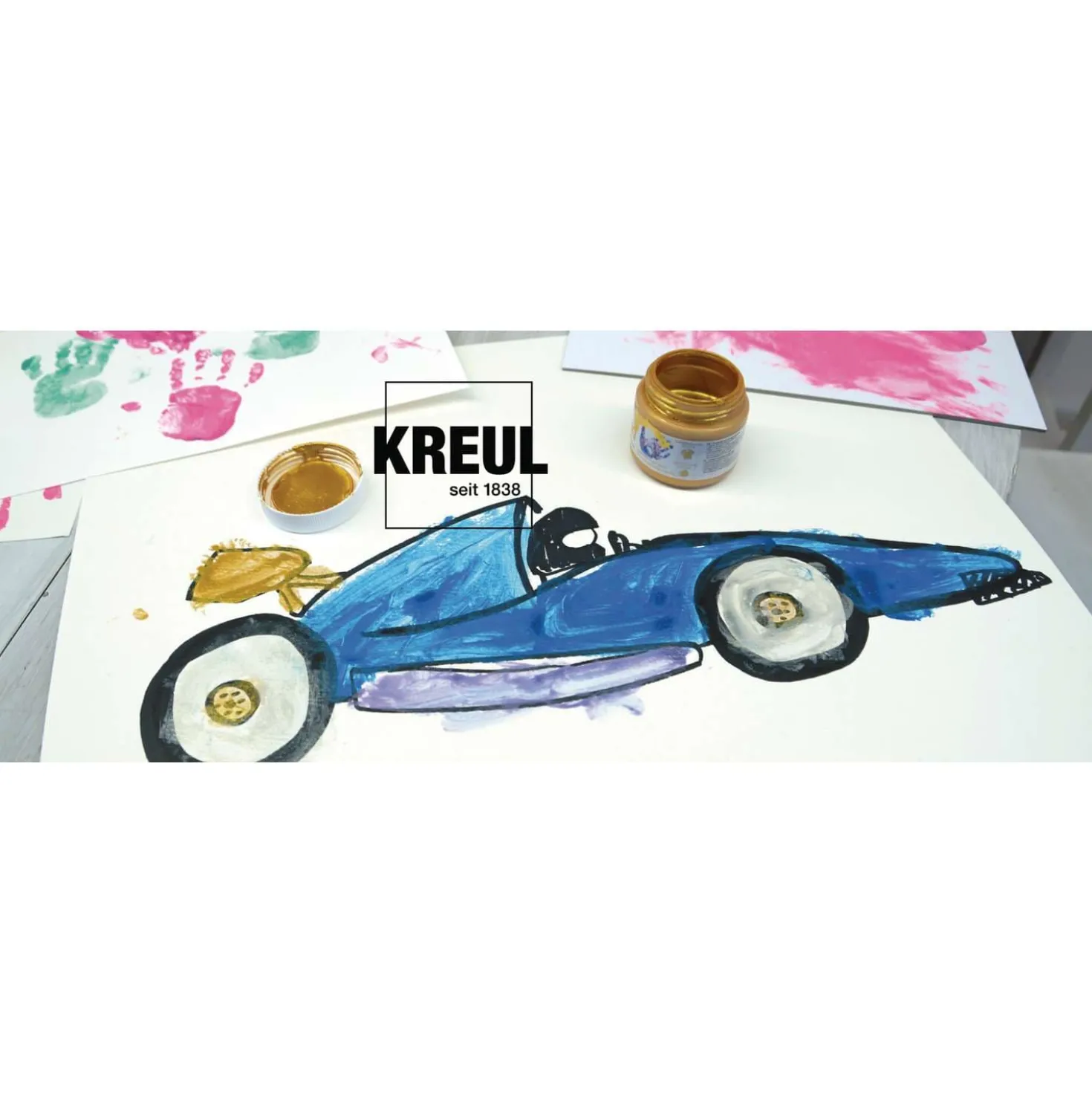MUCKI Funkel-Fingerfarbe, 4er Set