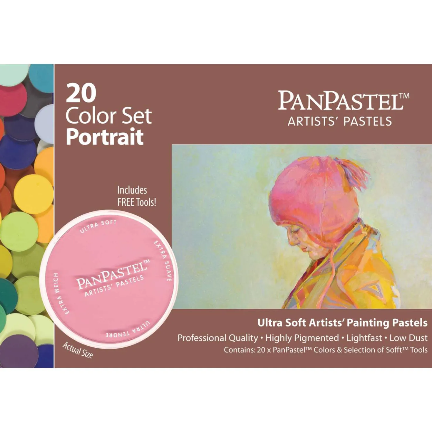 PANPASTEL® Ultra Soft Künstlerpastelle 20er-Sets