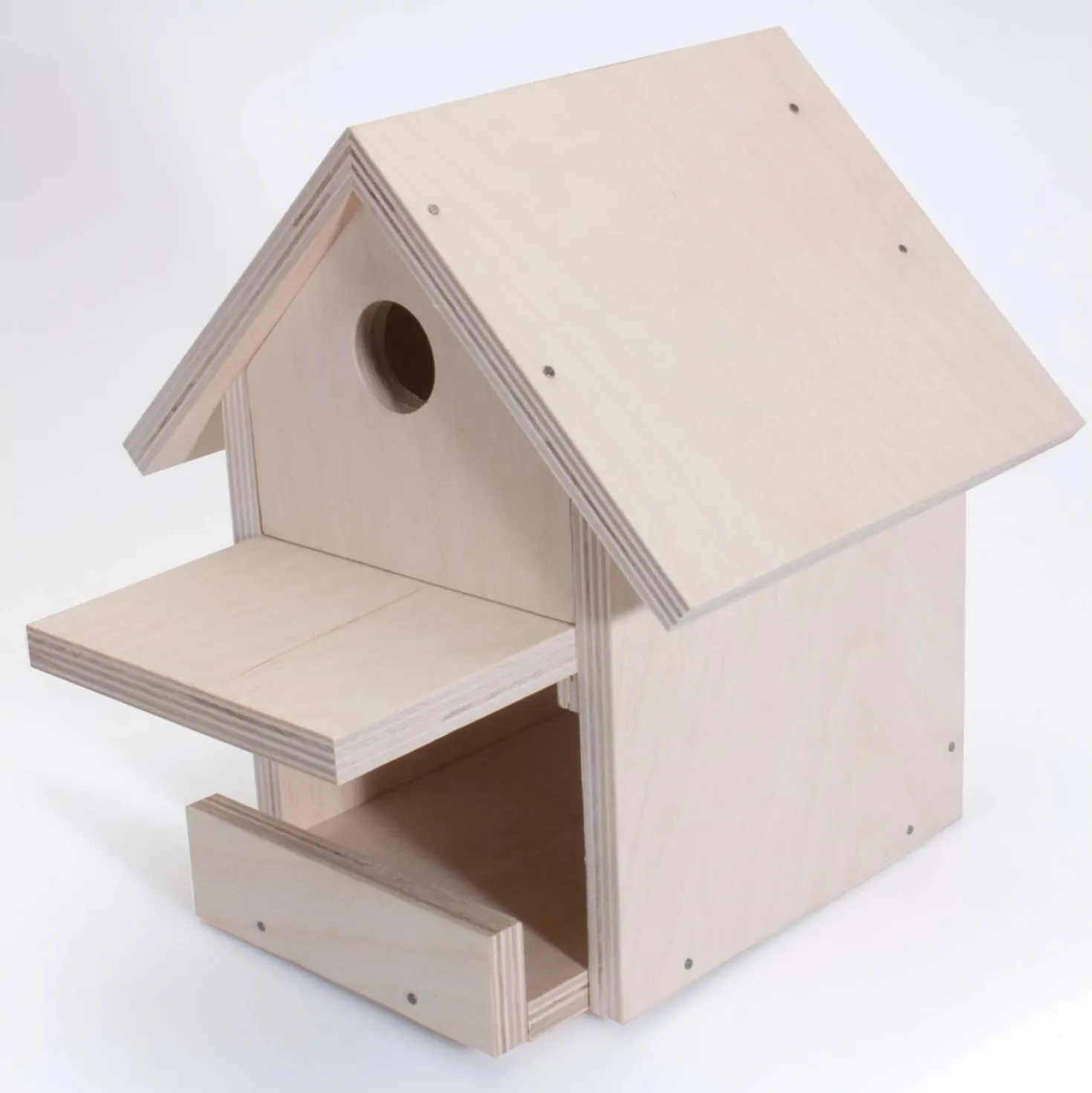 Pebaro Vogelhaus Holzbau-Set