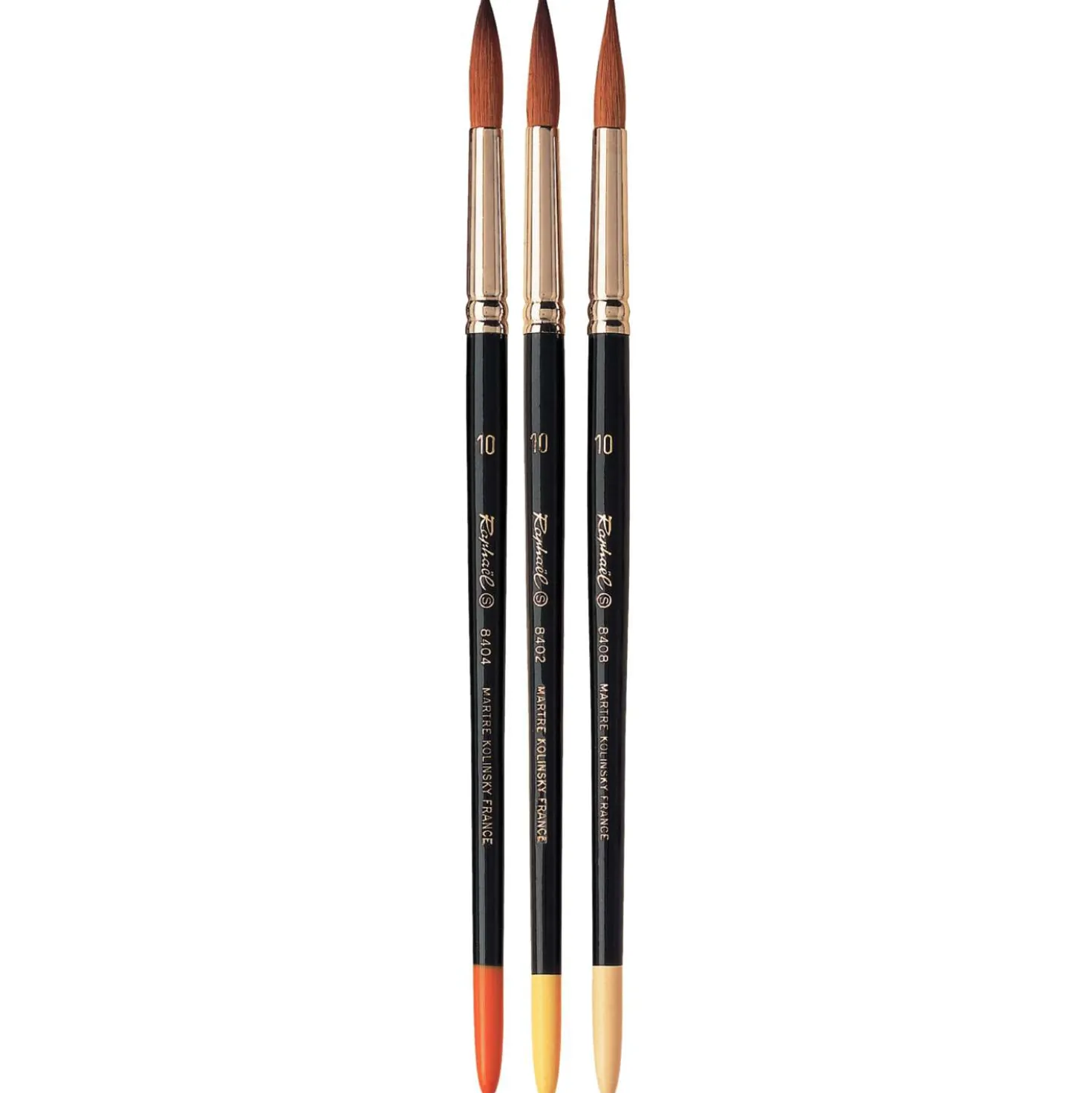 Raphaël® Serie 8404 Künstler-Aquarellpinsel, feine Spitze