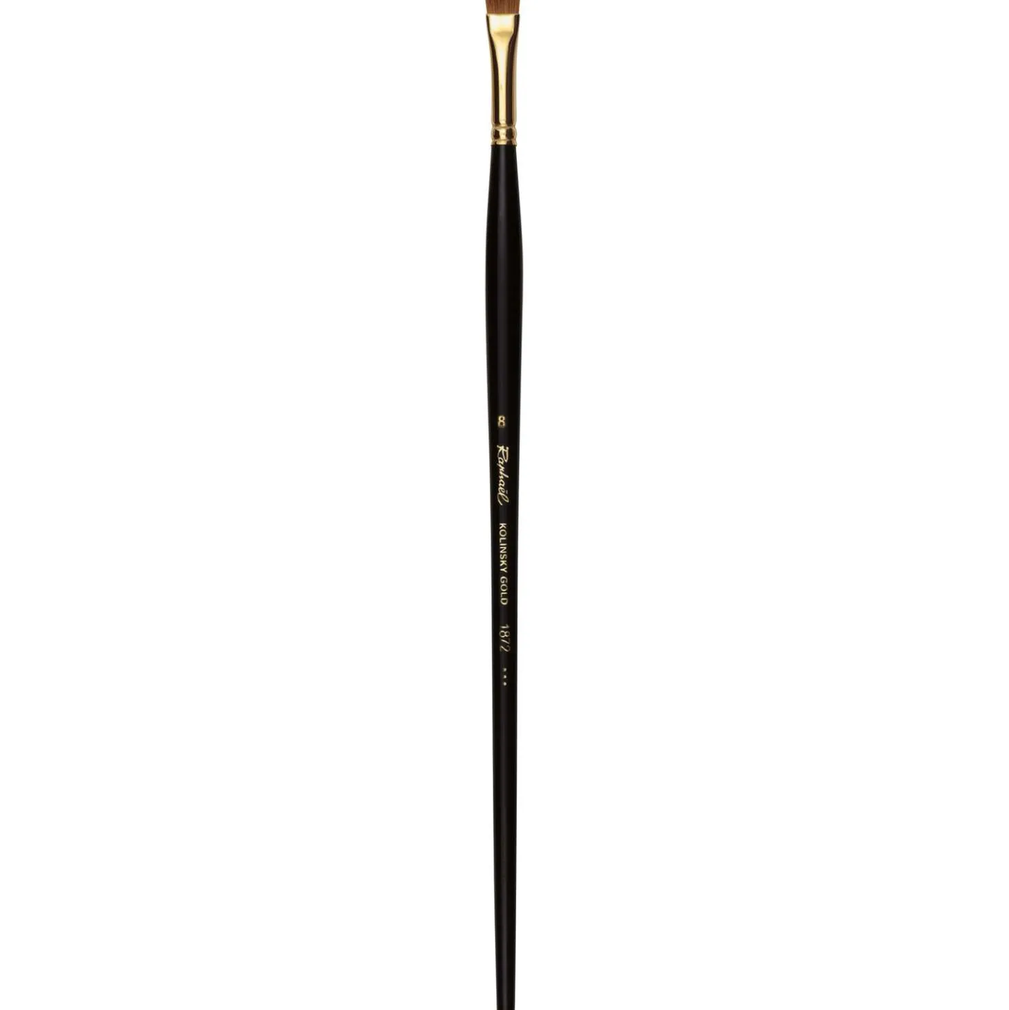 Raphaël® Serie 1872 Kolinsky Gold Flachpinsel