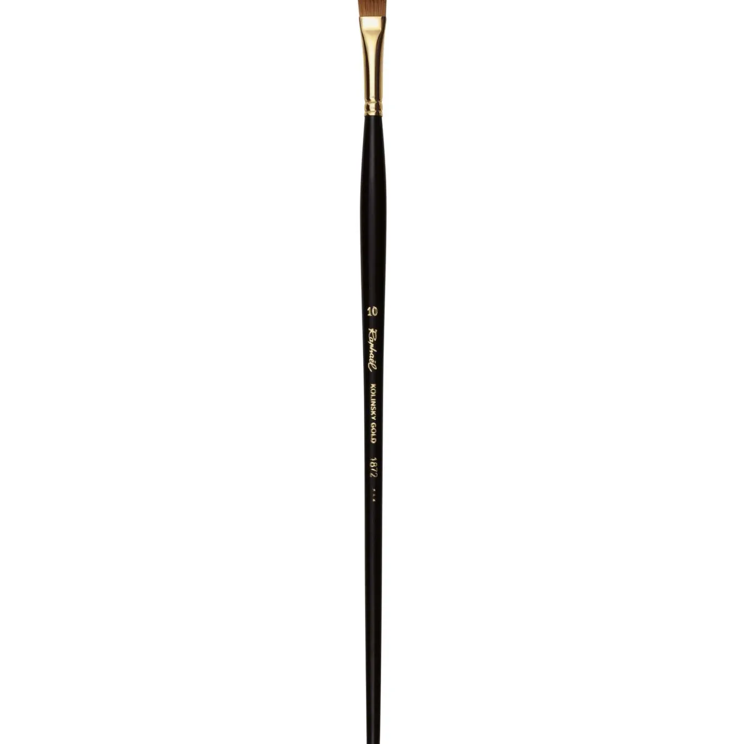 Raphaël® Serie 1872 Kolinsky Gold Flachpinsel